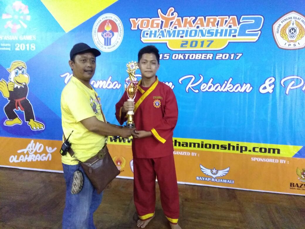 Yoga Hermawan, Pesilat Terbaik Putra SMP Tingkat Nasional